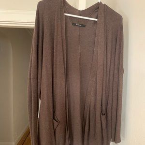 Brown cardigan